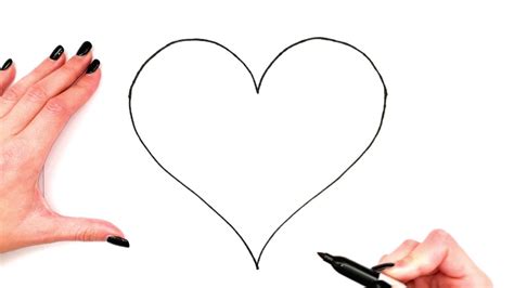 Love Drawings The Easy Way & 7 Heart.